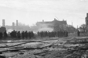 Bilde av Bybrann 1915 Storgata